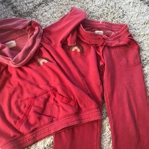 Gypsy 05 red sweat set